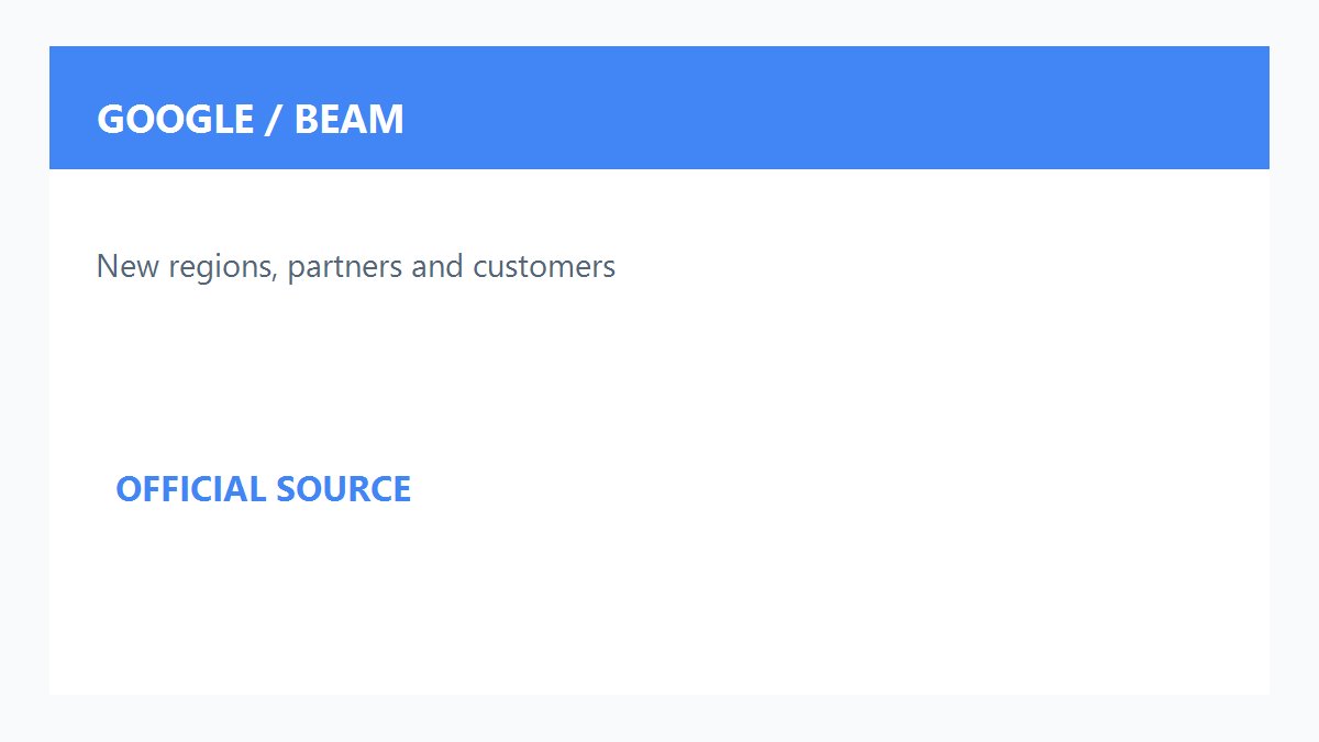 Google Beam扩展国家与合作网络原创配图